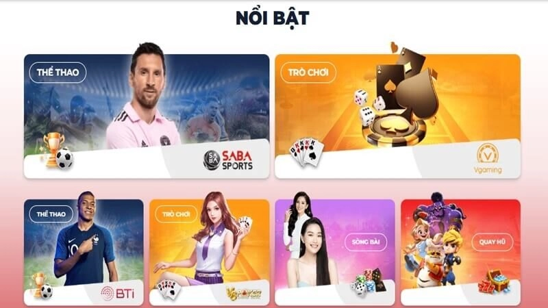 Goal123 30 Tổ hợp sản phẩm đa dạng chỉ có tại Goal123