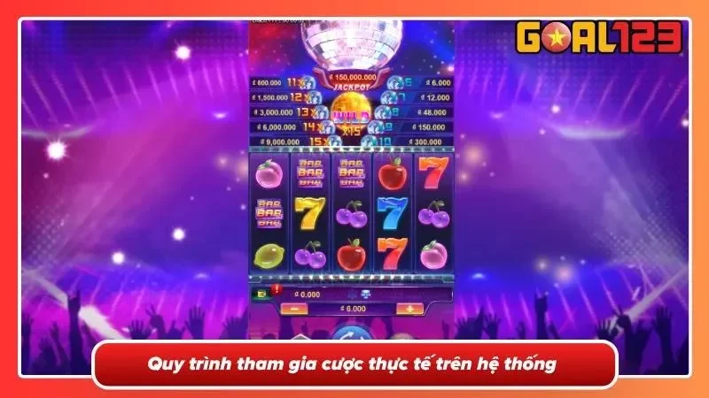 Các bước tham gia cược khi chơi tại Goal123 uy tín