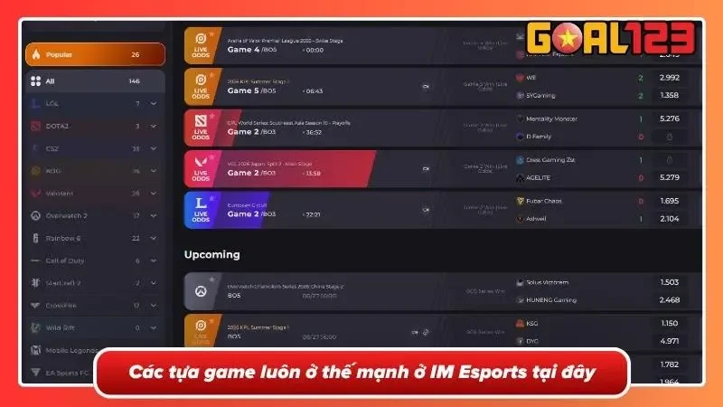 Các tựa game đang nổi như cồn ở đây