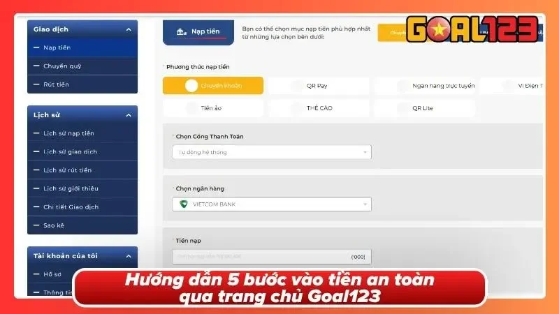 Hành Trình Chinh Phục Sảnh Slot VGaming Tại Goal123: Đỉnh Cao Công Nghệ Quay Hũ 4 Bắt đầu với các bước cực kì đơn giản